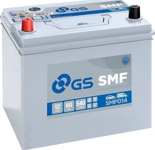 GS SMF014 - Стартерна акумуляторна батарея, АКБ autocars.com.ua