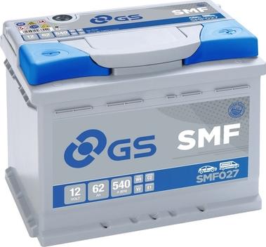 GS SMF027 - Стартерная аккумуляторная батарея, АКБ autodnr.net