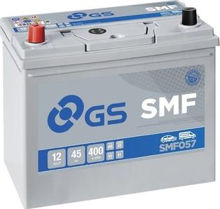GS SMF057 - Стартерна акумуляторна батарея, АКБ autocars.com.ua