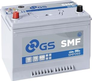 GS SMF069 - Стартерная аккумуляторная батарея, АКБ autodnr.net