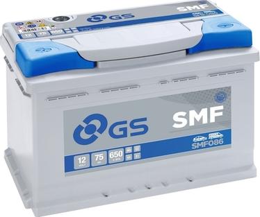 GS SMF086 - Стартерна акумуляторна батарея, АКБ autocars.com.ua