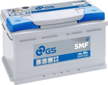 GS SMF100 - Стартерна акумуляторна батарея, АКБ autocars.com.ua