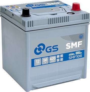 GS SMF108 - Стартерная аккумуляторная батарея, АКБ autodnr.net