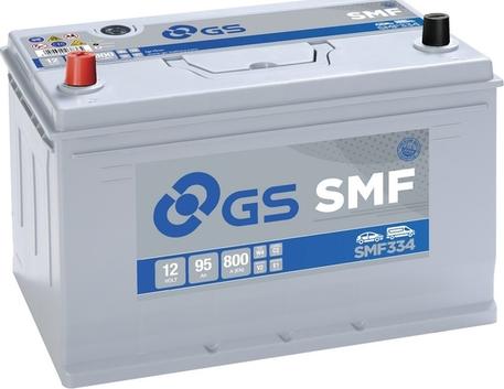 GS SMF334 - Стартерная аккумуляторная батарея, АКБ autodnr.net