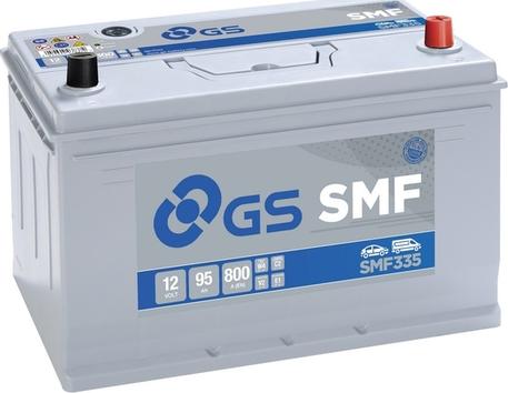 GS SMF335 - Стартерна акумуляторна батарея, АКБ autocars.com.ua