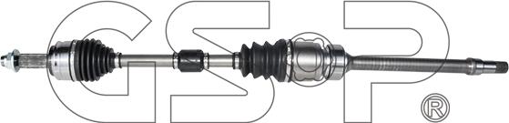 GSP 201680 - Приводний вал autocars.com.ua