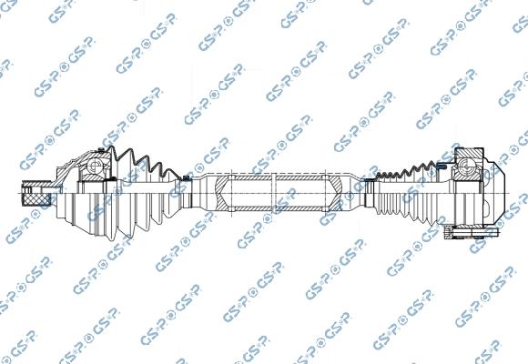 GSP 201890OL - Приводний вал autocars.com.ua