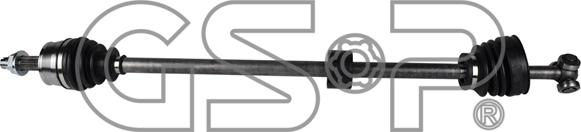 GSP 202288 - Приводний вал autocars.com.ua