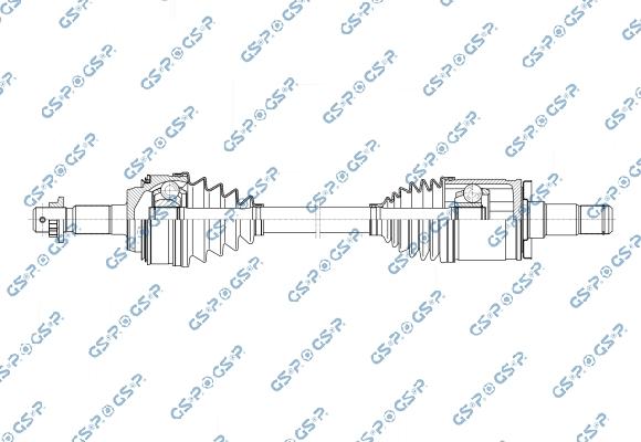 GSP 256711 - Приводний вал autocars.com.ua