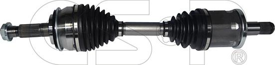 GSP 259676 - Приводний вал autocars.com.ua