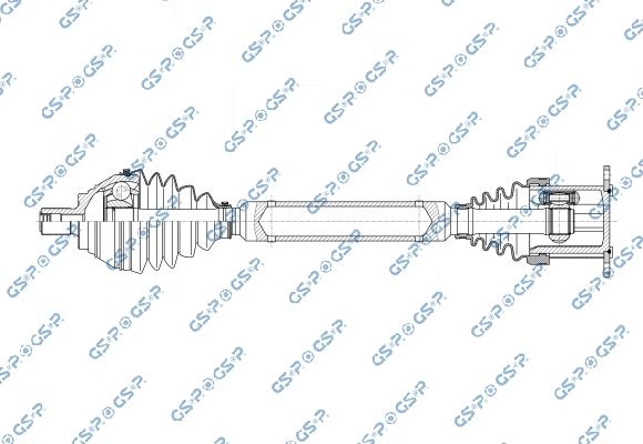 GSP 261346OL - Приводний вал autocars.com.ua