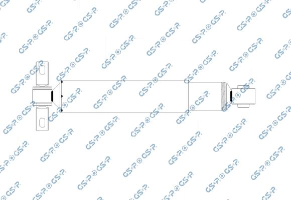 GSP 32176520 - Амортизатор autocars.com.ua