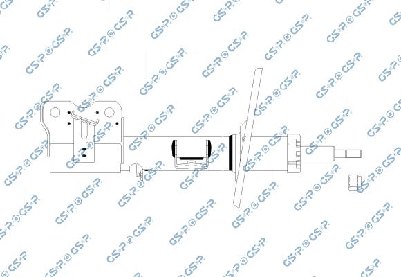 GSP 32305571 - Амортизатор autocars.com.ua