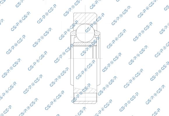 GSP 602121 - Шарнірний комплект, ШРУС, приводний вал autocars.com.ua