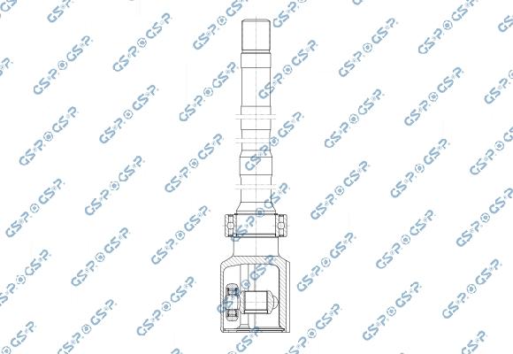 GSP 602459 - Шарнірний комплект, ШРУС, приводний вал autocars.com.ua