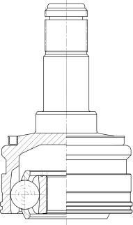 GSP 602483 - Шарнірний комплект, ШРУС, приводний вал autocars.com.ua