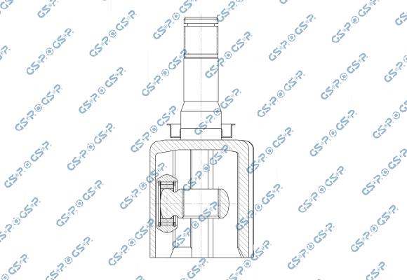 GSP 603225 - Шарнірний комплект, ШРУС, приводний вал autocars.com.ua