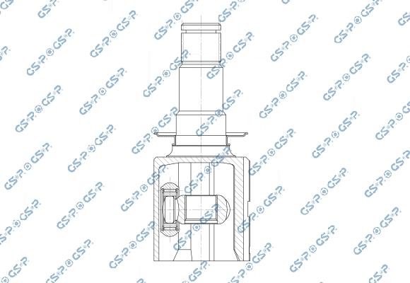 GSP 603232 - Шарнірний комплект, ШРУС, приводний вал autocars.com.ua