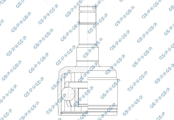 GSP 603250 - Шарнірний комплект, ШРУС, приводний вал autocars.com.ua