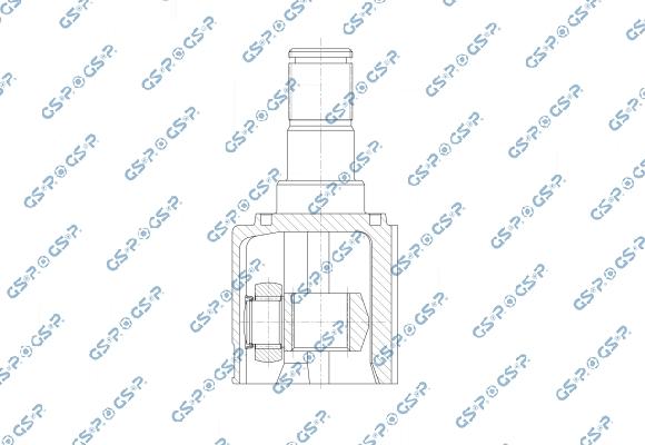 GSP 603350 - Шарнірний комплект, ШРУС, приводний вал autocars.com.ua