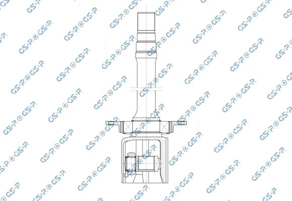GSP 603354 - Шарнірний комплект, ШРУС, приводний вал autocars.com.ua