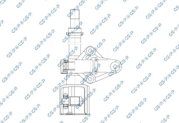 GSP 603398 - Шарнірний комплект, ШРУС, приводний вал autocars.com.ua