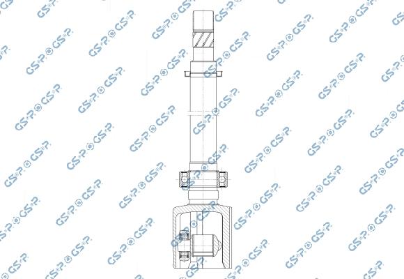 GSP 603417 - Шарнірний комплект, ШРУС, приводний вал autocars.com.ua