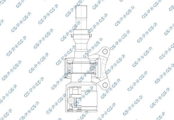 GSP 603544 - Шарнірний комплект, ШРУС, приводний вал autocars.com.ua