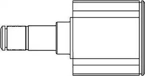 GSP 609021 - Шарнірний комплект, ШРУС, приводний вал autocars.com.ua