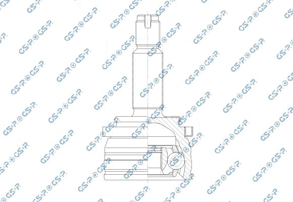 GSP 802303 - Шарнірний комплект, ШРУС, приводний вал autocars.com.ua