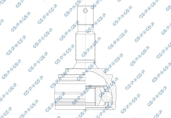 GSP 802483 - Шарнірний комплект, ШРУС, приводний вал autocars.com.ua