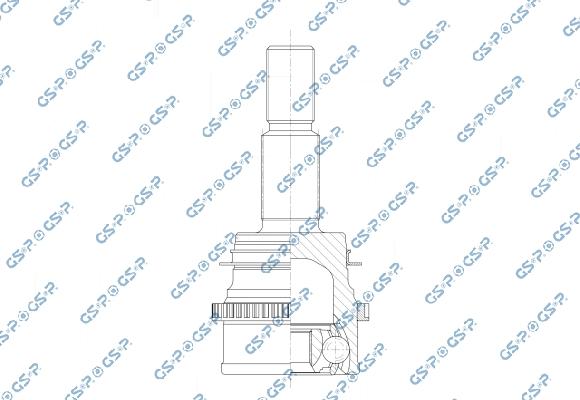GSP 803160 - Шарнірний комплект, ШРУС, приводний вал autocars.com.ua