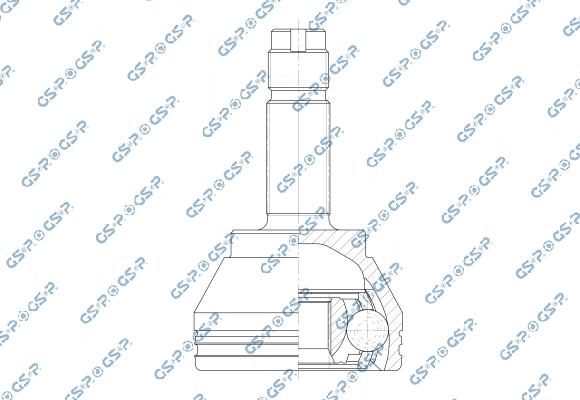 GSP 803201 - Шарнірний комплект, ШРУС, приводний вал autocars.com.ua