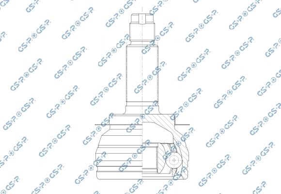 GSP 803217 - Шарнірний комплект, ШРУС, приводний вал autocars.com.ua