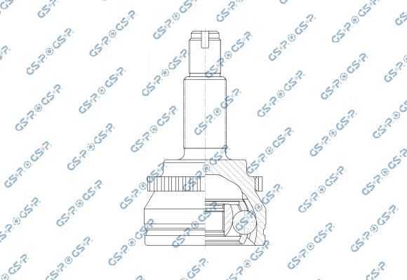 GSP 803309 - Шарнірний комплект, ШРУС, приводний вал autocars.com.ua