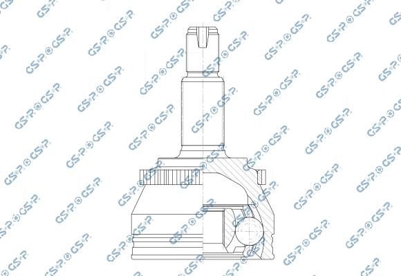 GSP 803321 - Шарнірний комплект, ШРУС, приводний вал autocars.com.ua
