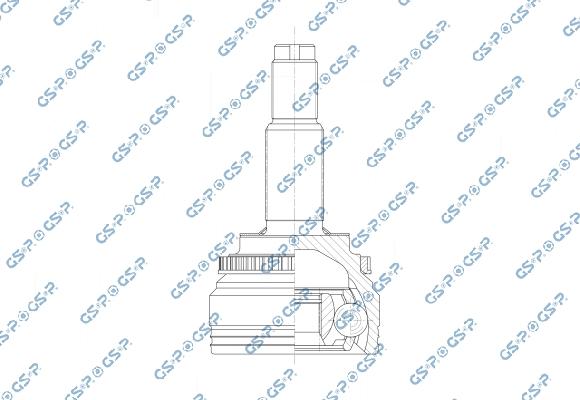 GSP 803351 - Шарнірний комплект, ШРУС, приводний вал autocars.com.ua
