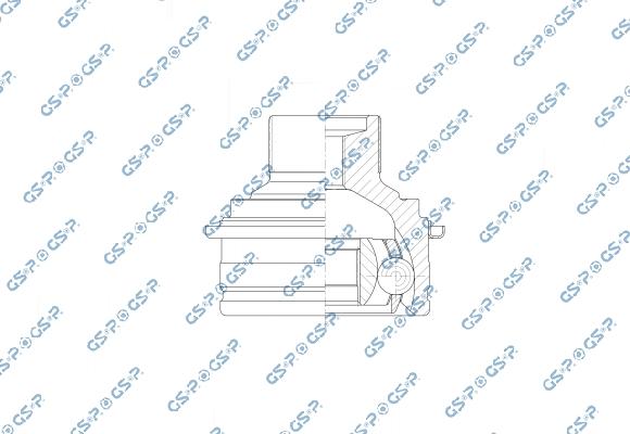 GSP 803460 - Шарнірний комплект, ШРУС, приводний вал autocars.com.ua