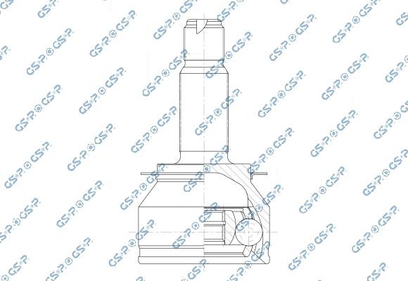 GSP 805021 - Шарнірний комплект, ШРУС, приводний вал autocars.com.ua