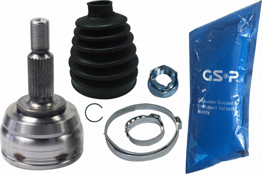 GSP 850157 - Шарнірний комплект, ШРУС, приводний вал autocars.com.ua