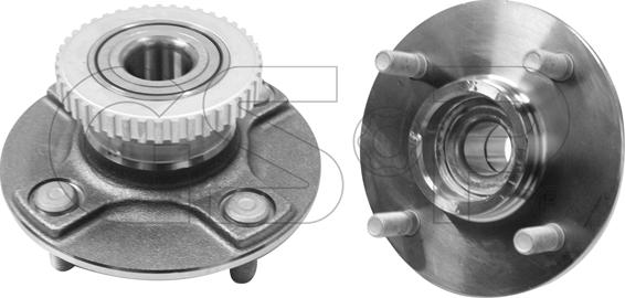 GSP 9227026 - Комплект подшипника ступицы колеса avtokuzovplus.com.ua