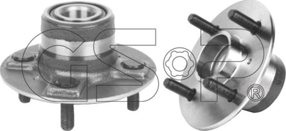 GSP 9228009 - Комплект подшипника ступицы колеса autodnr.net