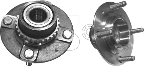 GSP 9228031 - Комплект подшипника ступицы колеса autodnr.net