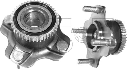 GSP 9228057 - Комплект підшипника маточини колеса autocars.com.ua