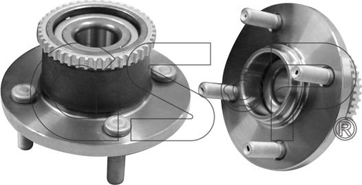 GSP 9228075 - Маточина колеса autocars.com.ua
