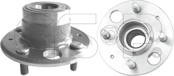 GSP 9230014 - Комплект подшипника ступицы колеса autodnr.net