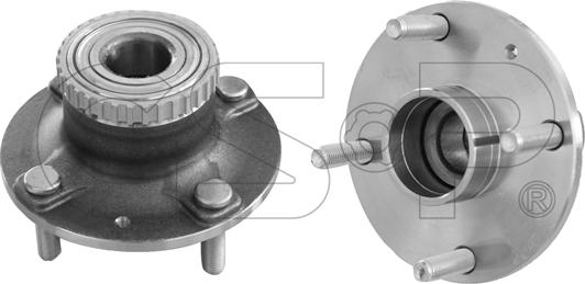 GSP 9230119 - Комплект подшипника ступицы колеса avtokuzovplus.com.ua