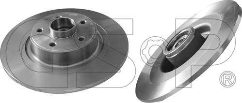 GSP 9230142 - Гальмівний диск autocars.com.ua