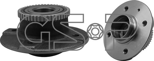 GSP 9230187 - Комплект підшипника маточини колеса autocars.com.ua