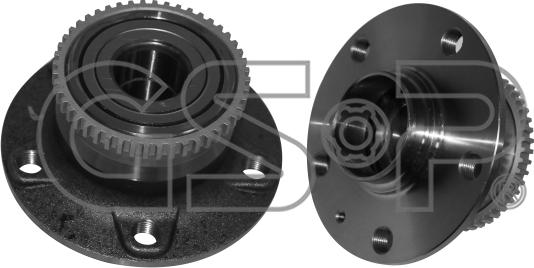 GSP 9232050 - Комплект підшипника маточини колеса autocars.com.ua
